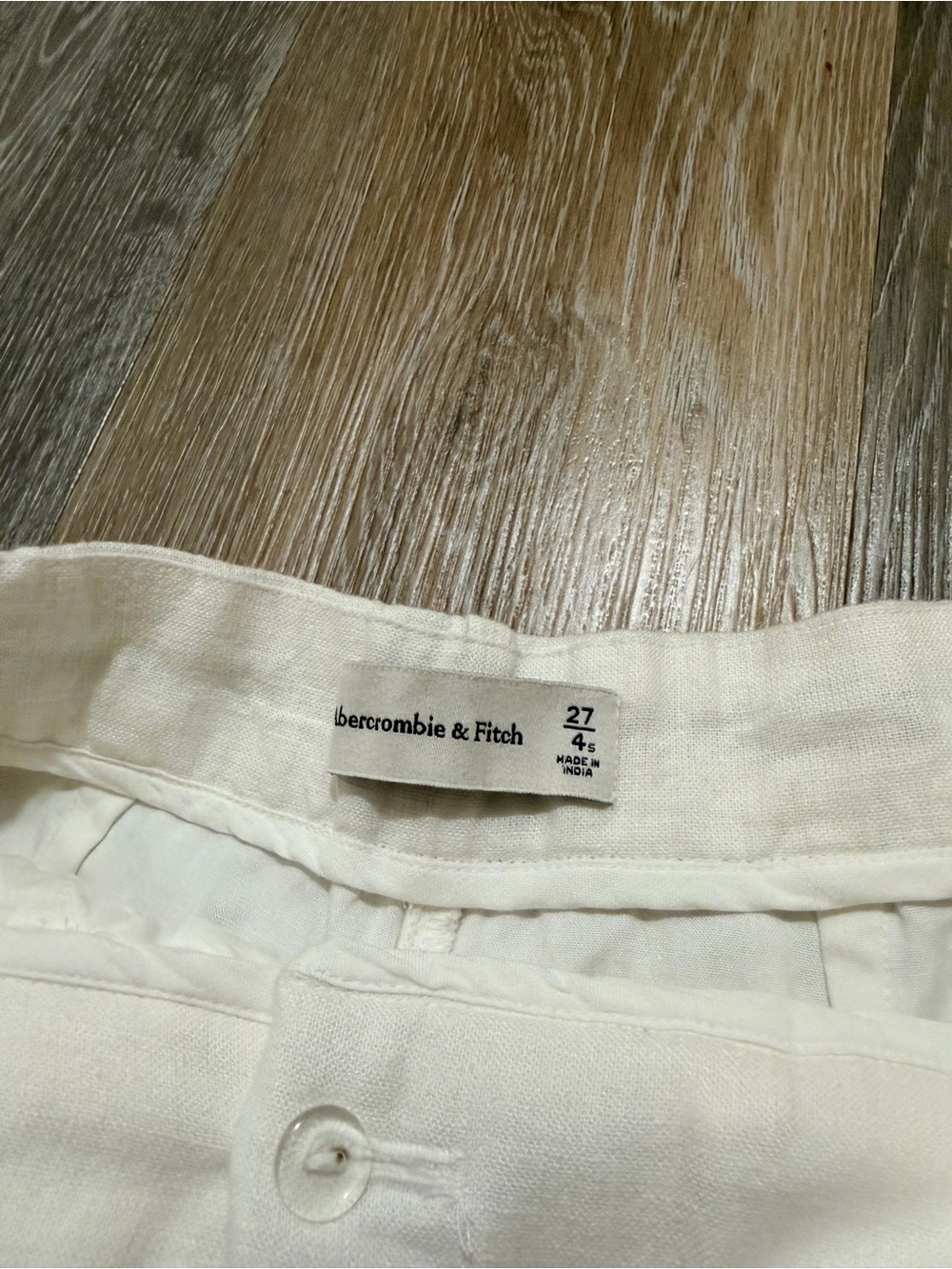 Abercrombie Sloane linen wide leg pant - Picture 4 of 5
